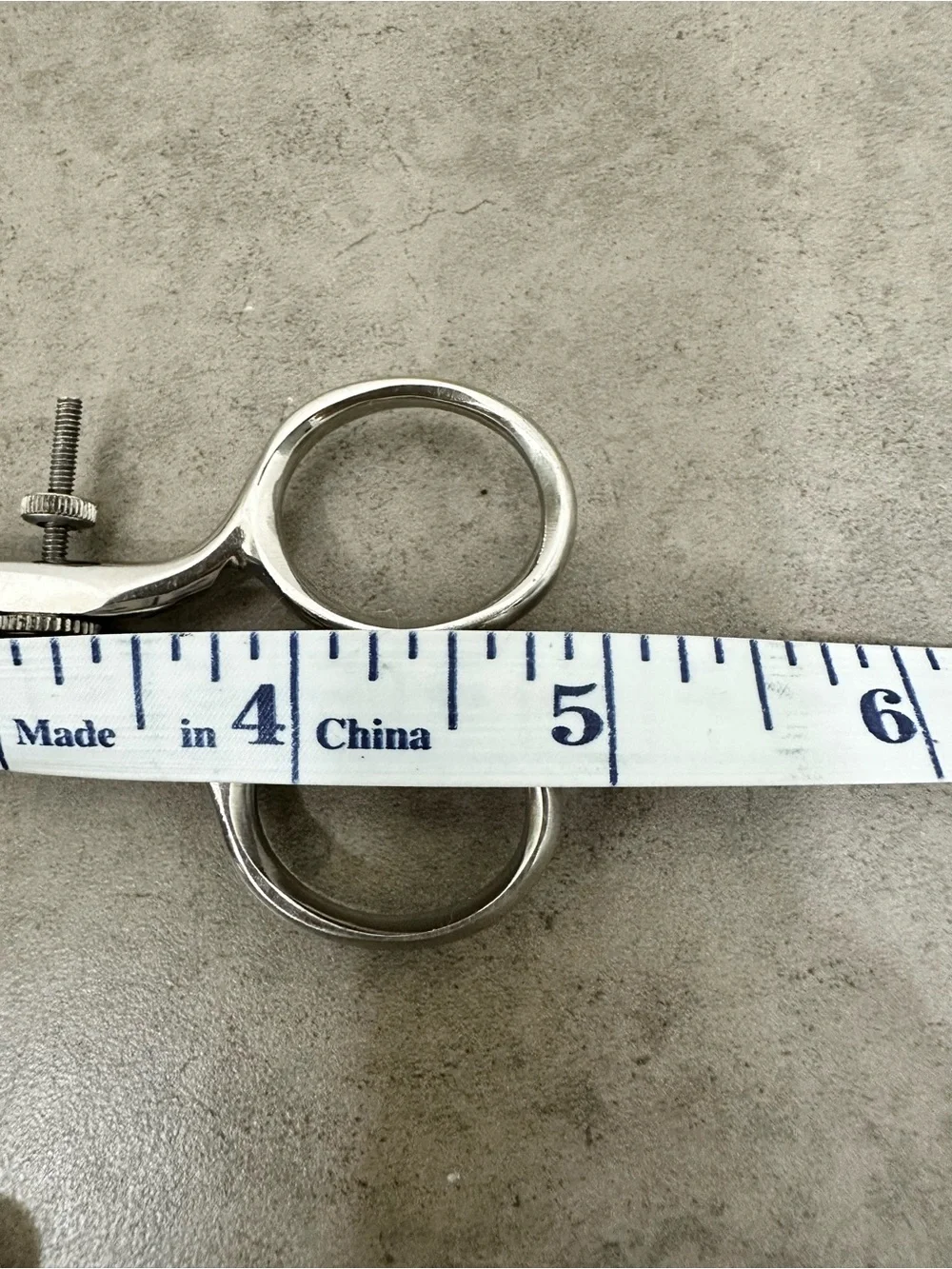 Vintage Silver Stainless Steel Buttonhole Scissors Highly Specialized Rollinger